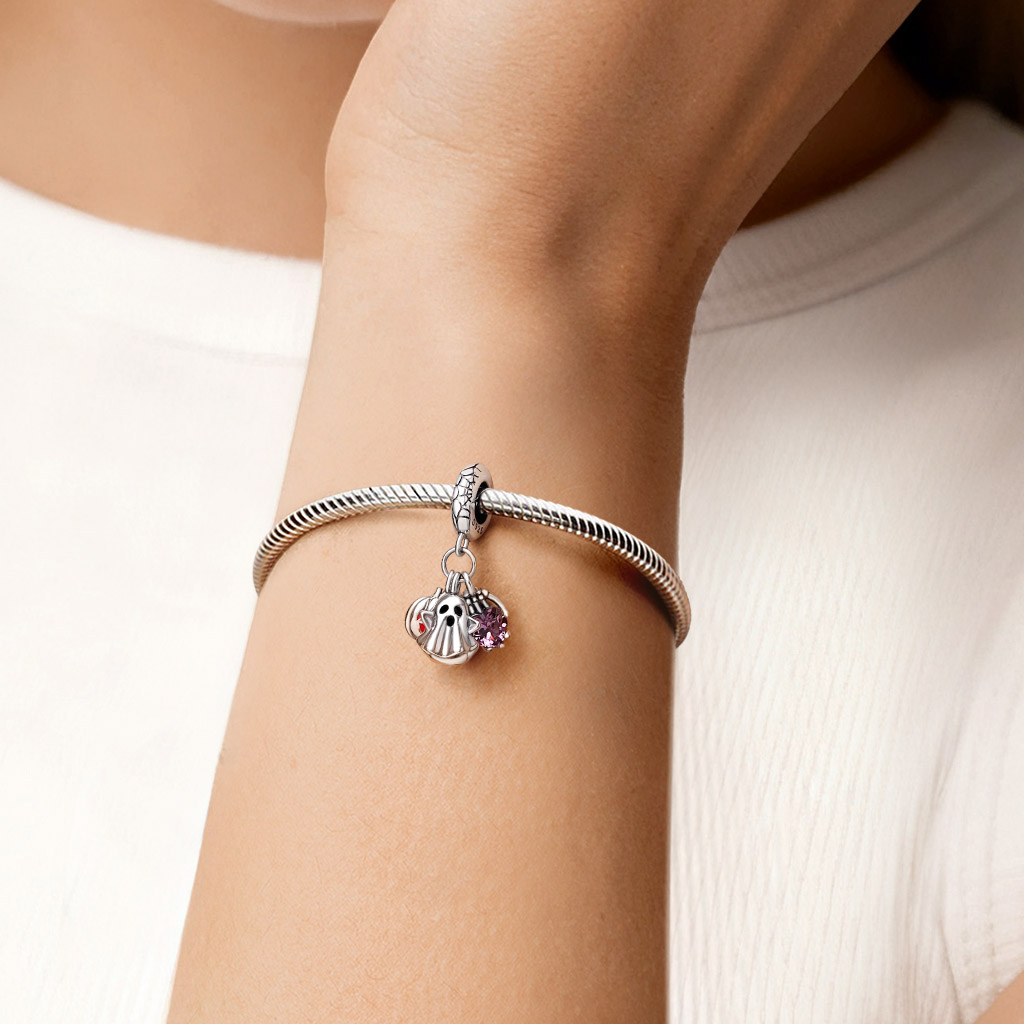 幽靈南瓜骷髏墜飾 image number 1