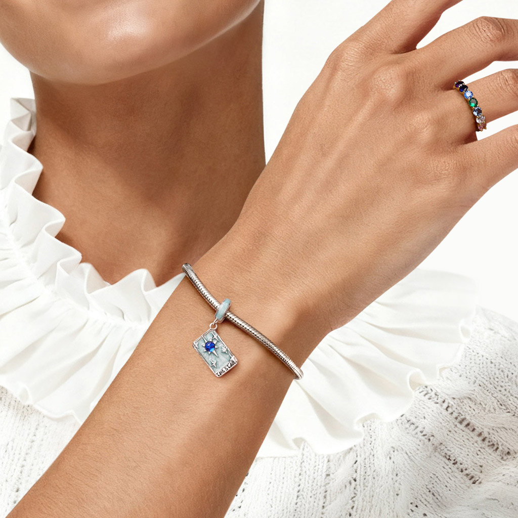 星星塔羅牌墜子 image number 1