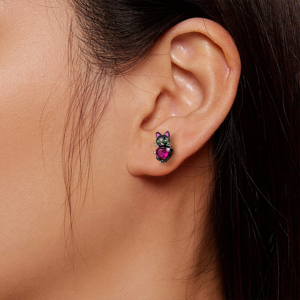 黑貓耳針 image number 1