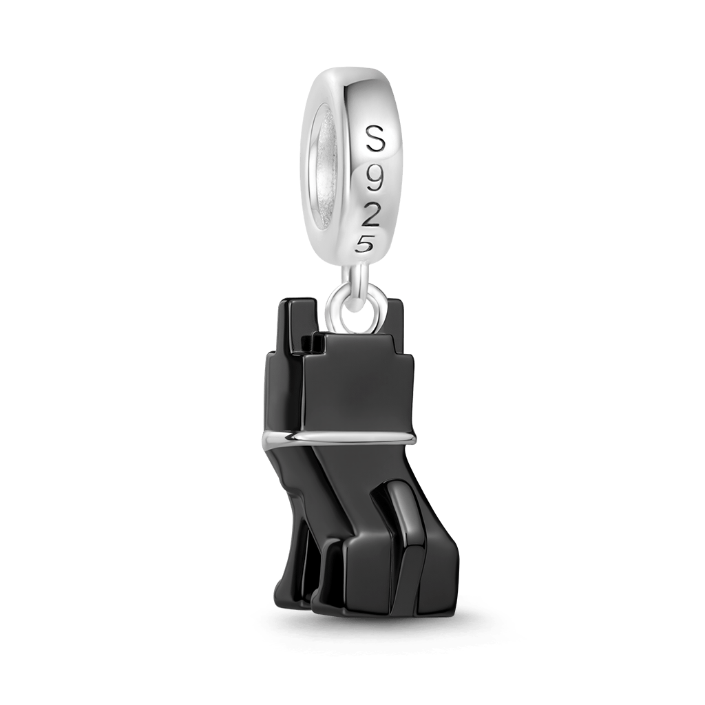 像素風黑貓吊墜 image number 4