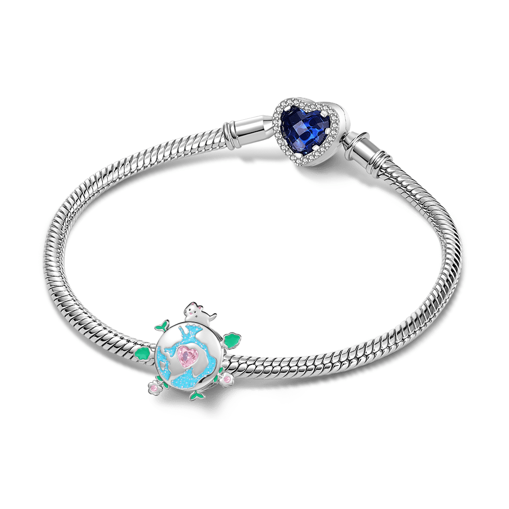 招財貓地球串飾 image number 2