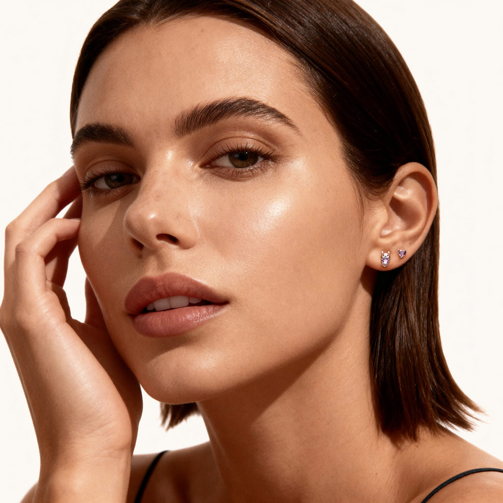 寵物貓耳釘 image number 2