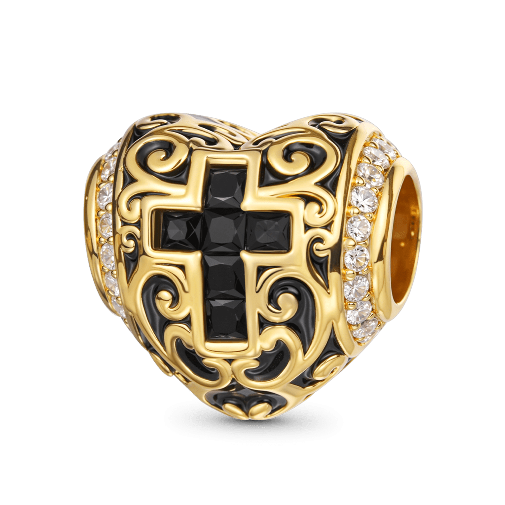 復古十字架吊飾 image number 0