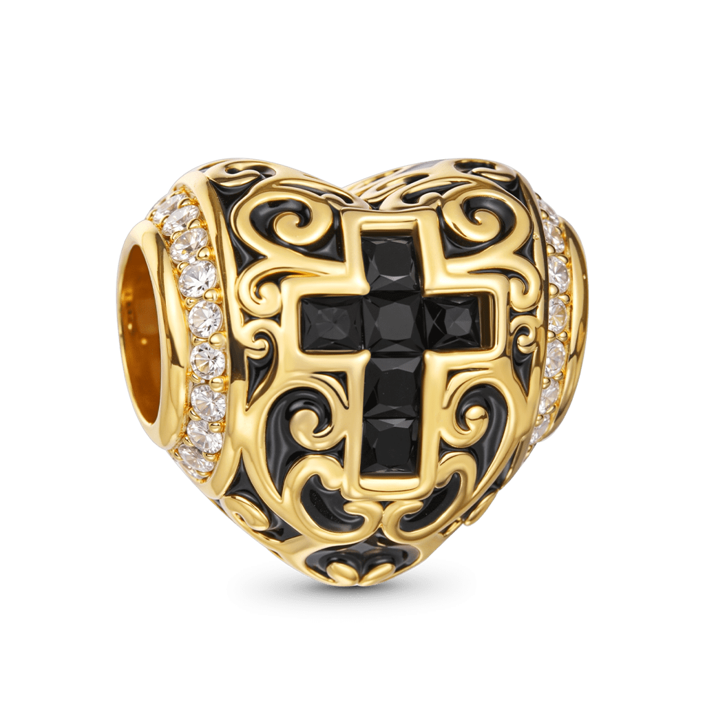 復古十字架吊飾 image number 4