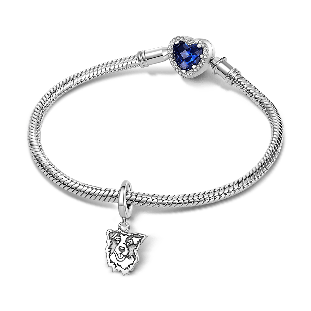 邊境牧羊犬扣式串飾 image number 2