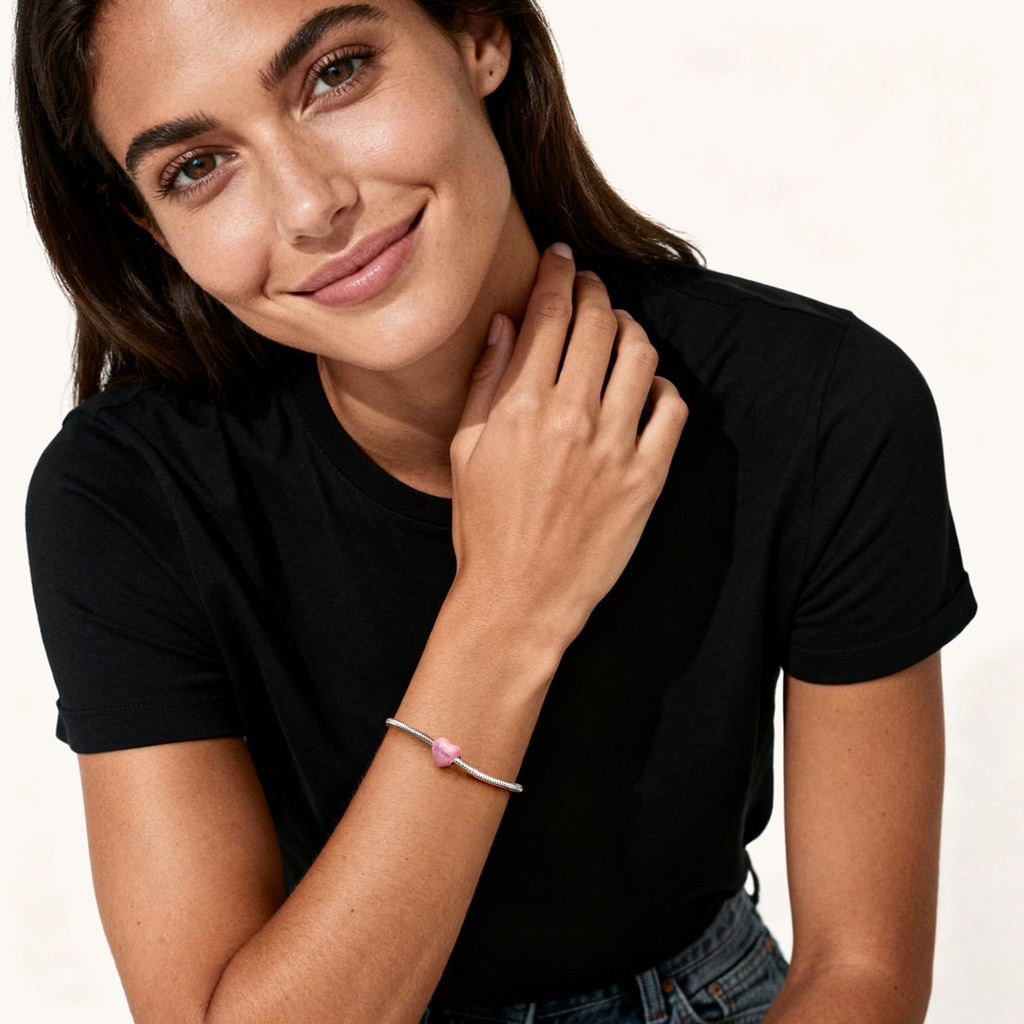 可刻字愛心墜飾 image number 4