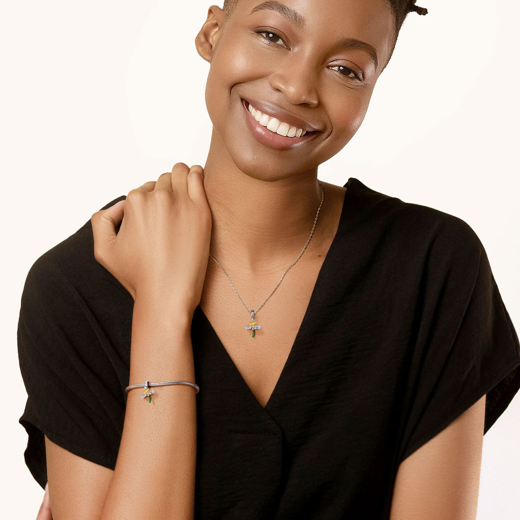 雛菊小貓吊飾 image number 1