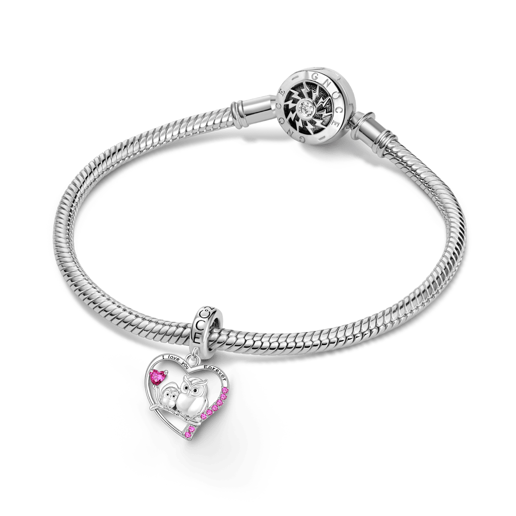 貓頭鷹與寶寶吊墜 image number 3