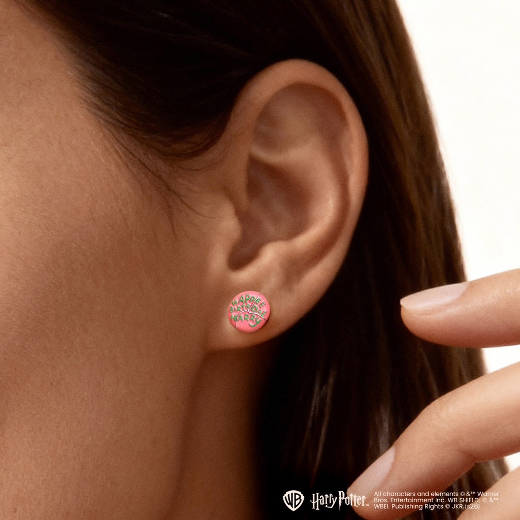 海格生日蛋糕耳釘 image number 2