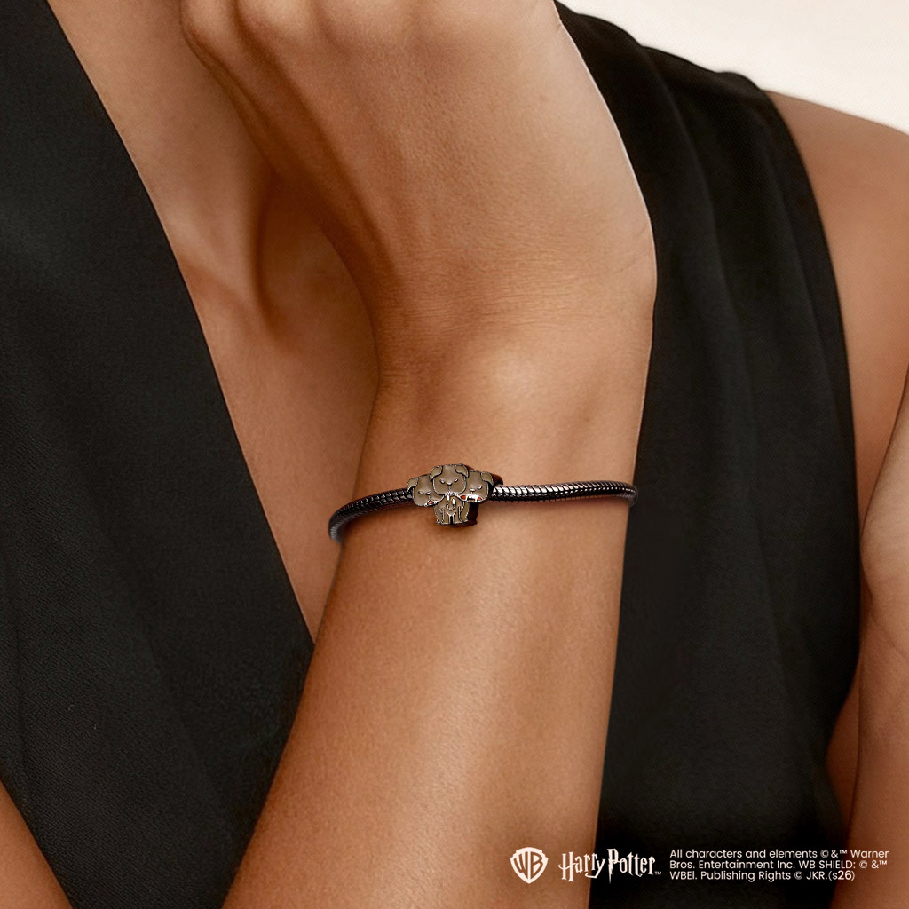 三頭犬毛毛吊飾 image number 1