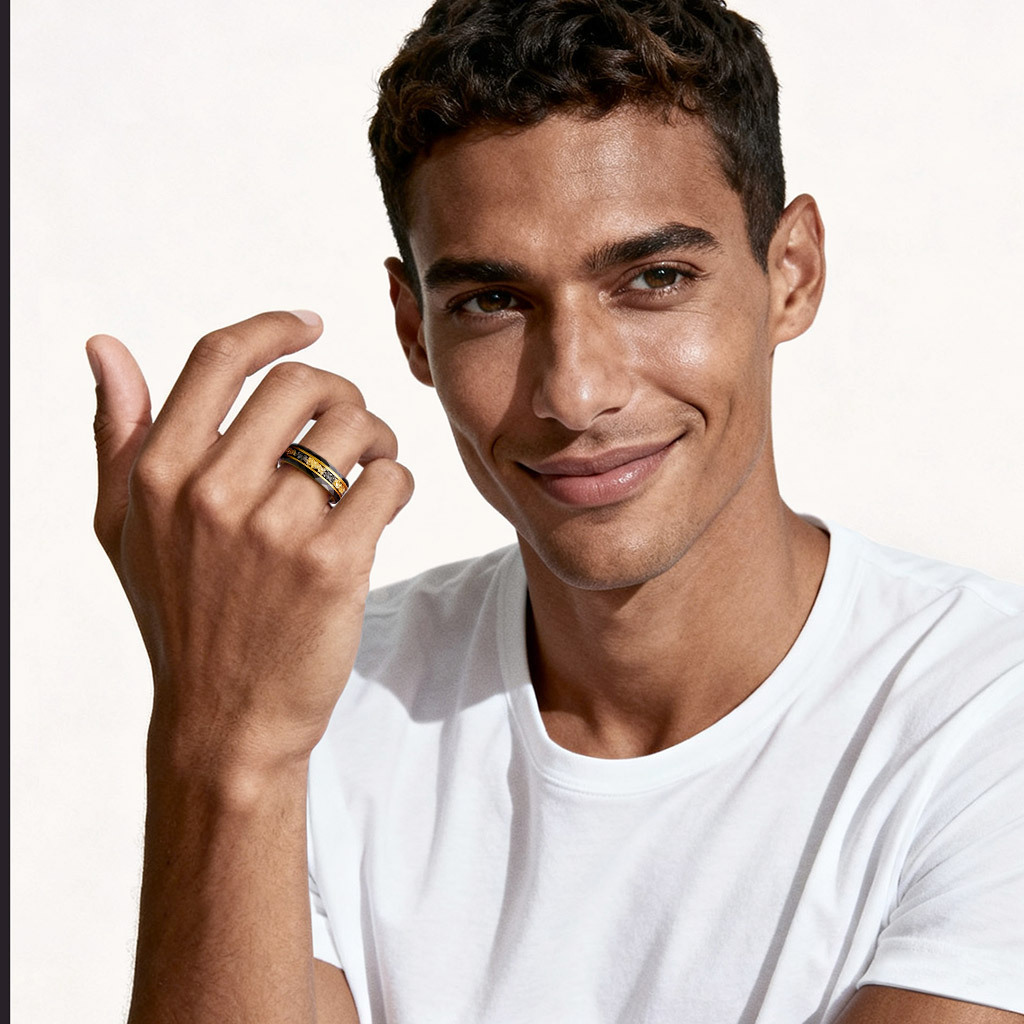 公主方切割疊戴戒指 image number 3