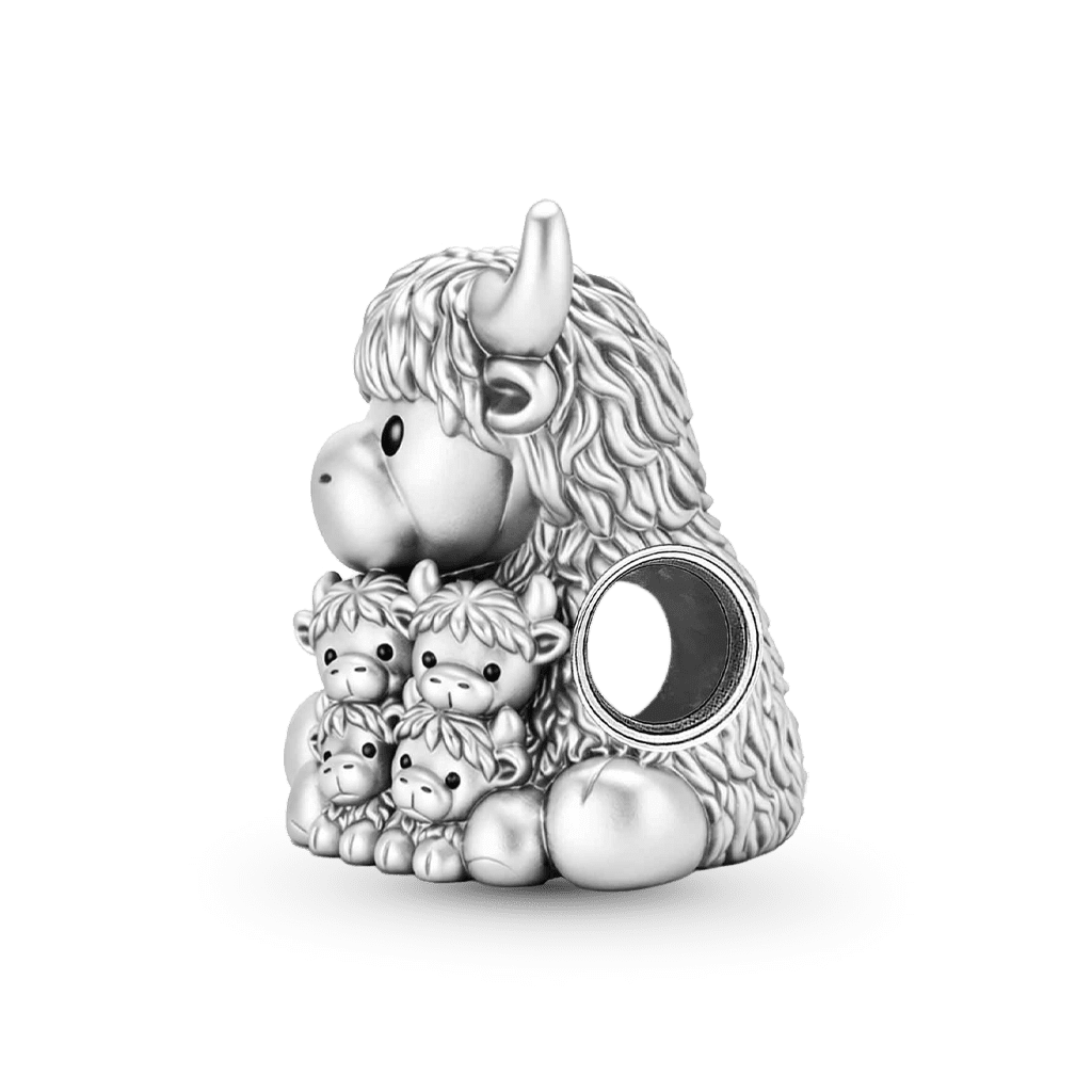 高地牛與四牛寶寶吊飾 image number 4