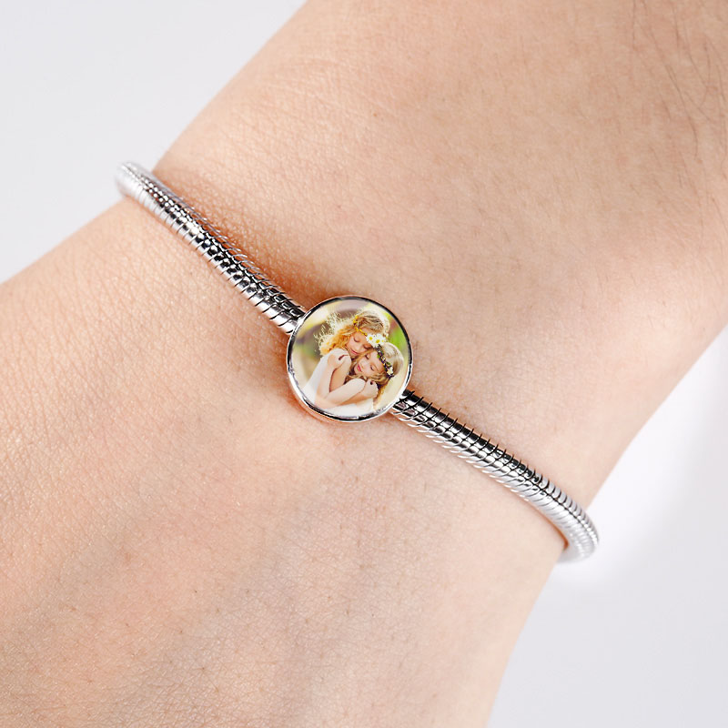 只為你圓形可雕刻珠飾 image number 2