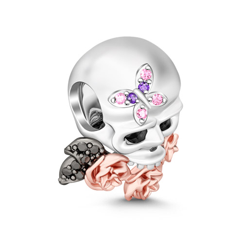 骷髏蝴蝶珠飾 image number 1