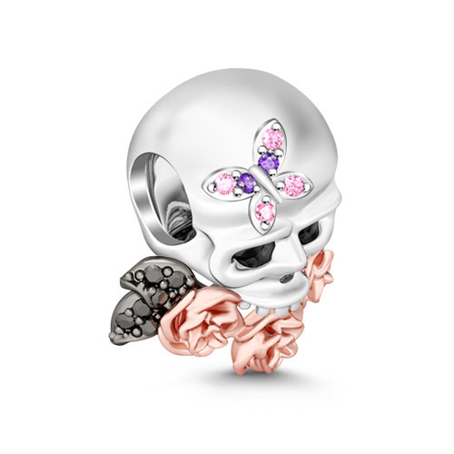 骷髏蝴蝶珠飾 image number 1