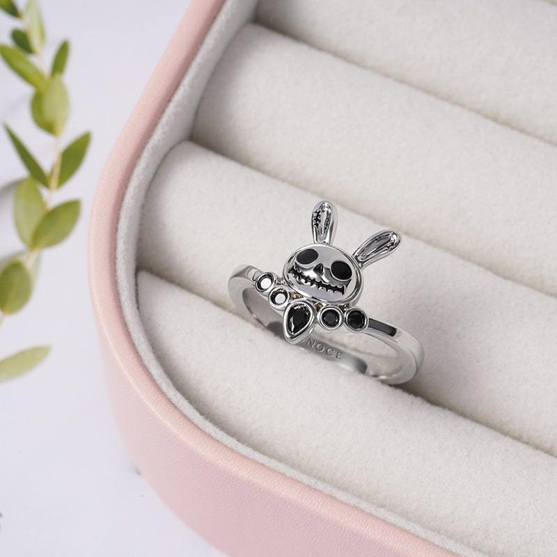 龐克兔子 V 形戒指 image number 1