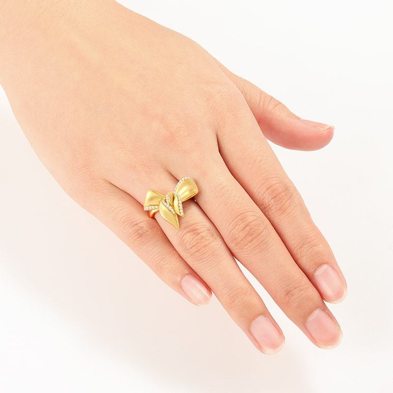 蝴蝶結戒指 image number 2