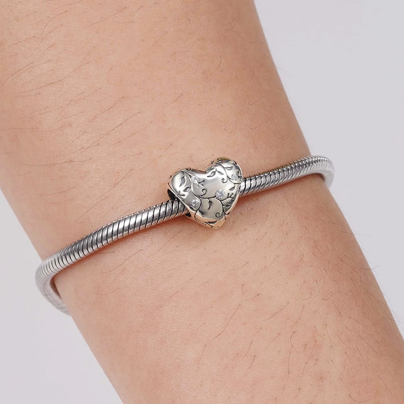 復古愛情吊飾珠 image number 2