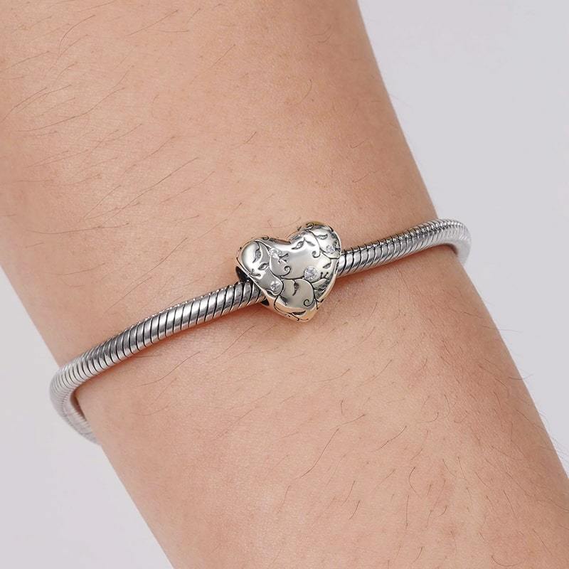 復古愛情吊飾珠 image number 2