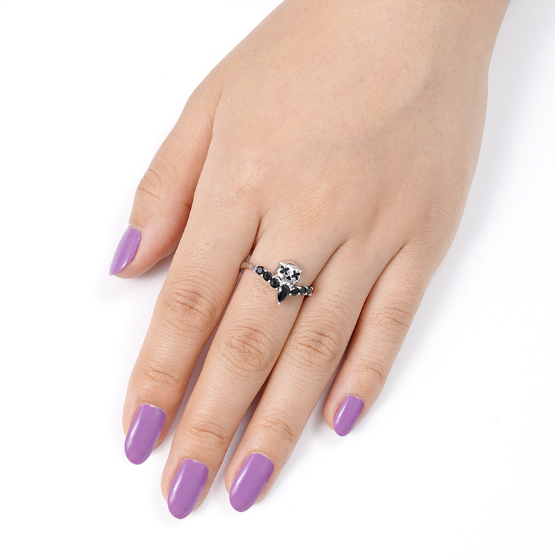 小惡魔 V 戒指 image number 2