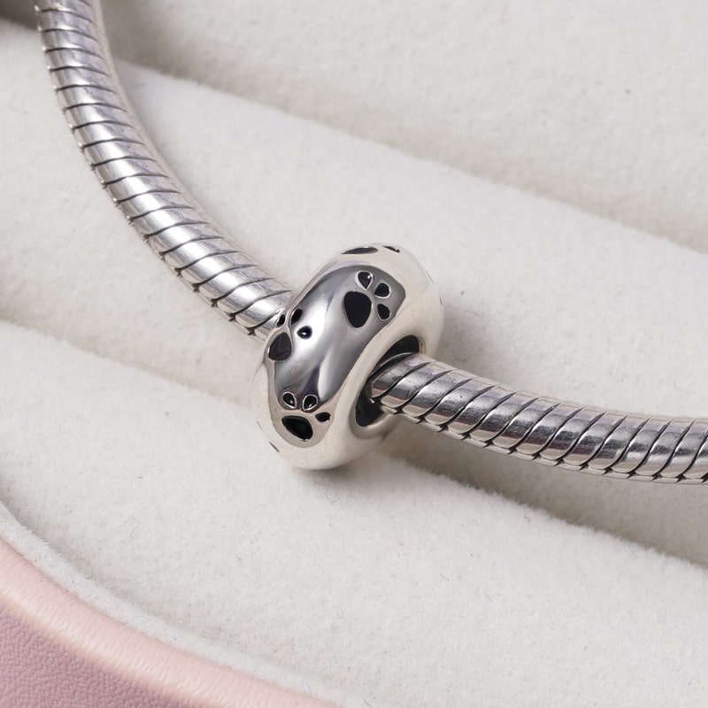 爪子印花吊飾珠 image number 1