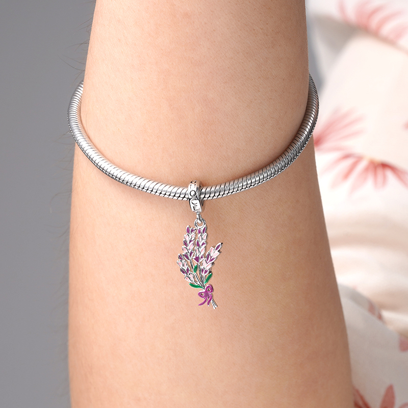 薰衣草花吊墜 image number 2