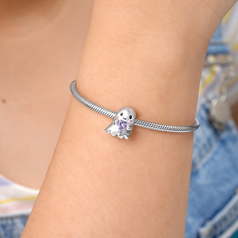 可愛幽靈擁吊飾珠 image number 2