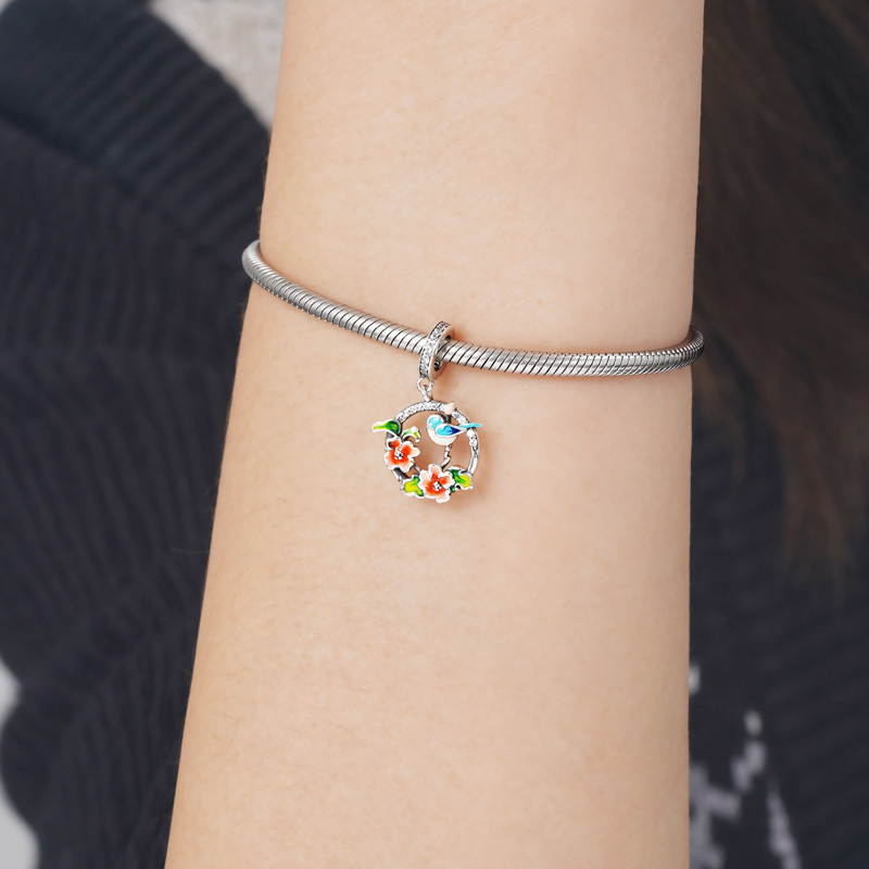 鳥與花墜飾 image number 2