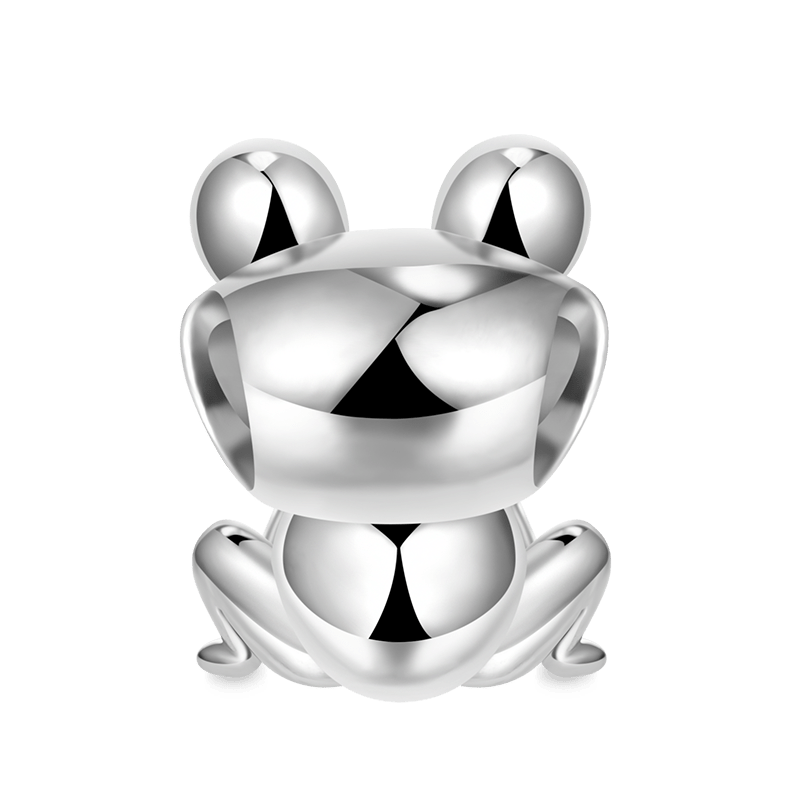 可愛的青蛙吊飾珠 image number 1