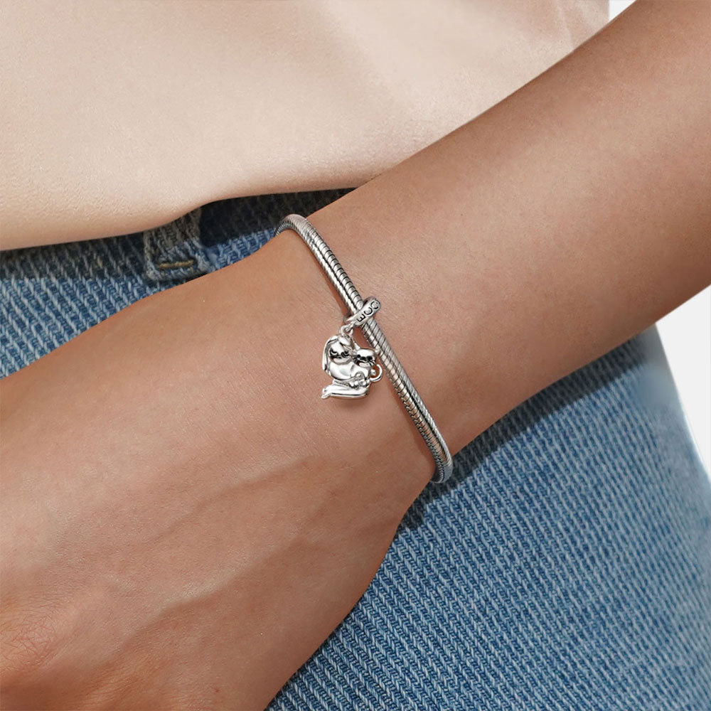 女孩與貓咪墜飾 image number 4