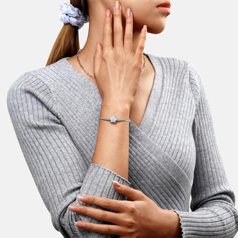 冬季雪花珠飾 image number 3