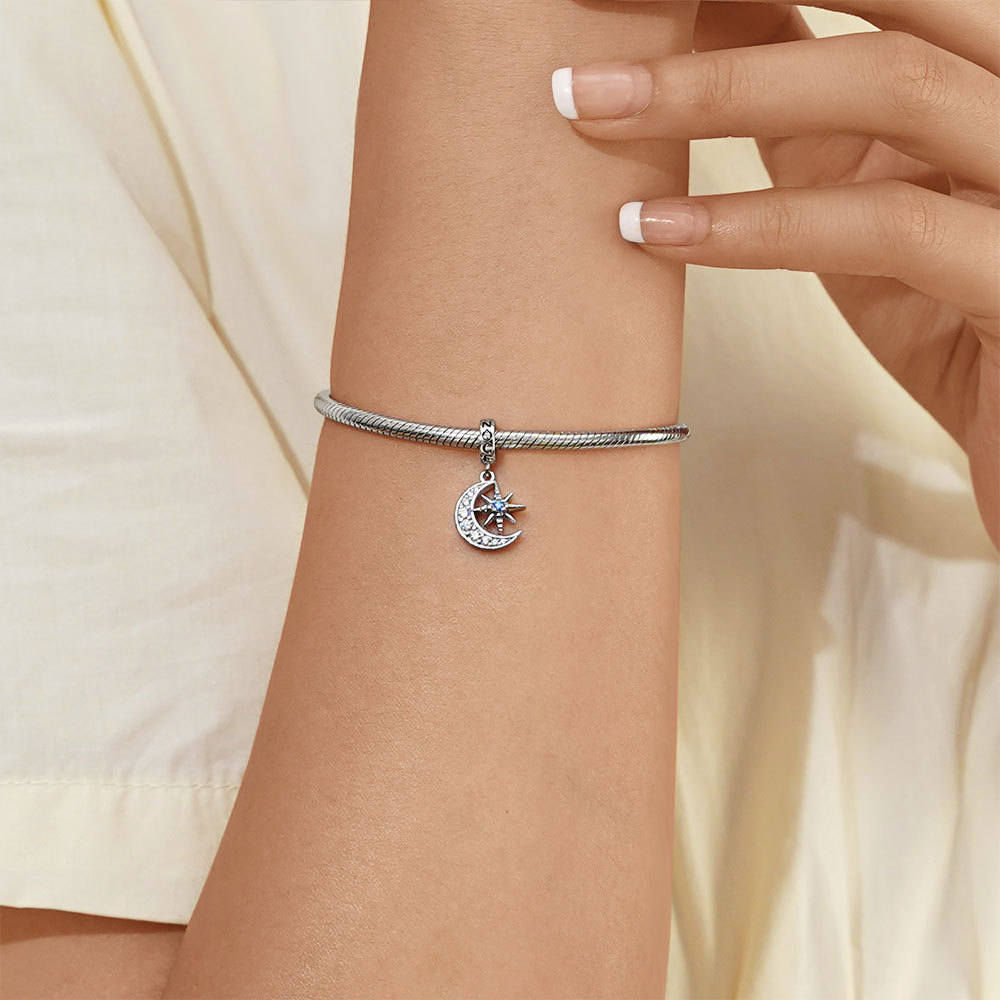 月亮和星星吊墜 image number 3