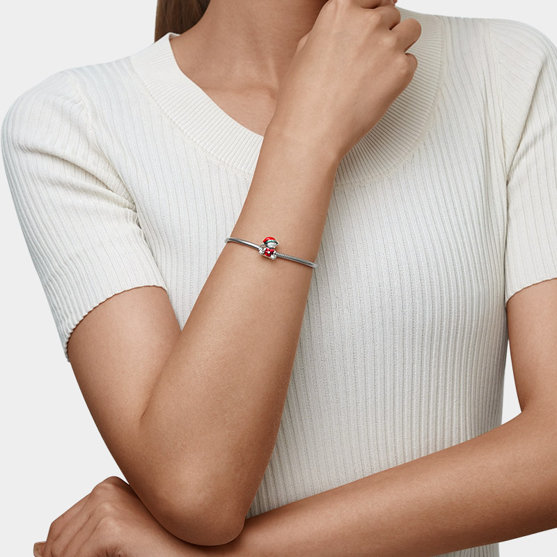 聖誕熊吊飾珠 image number 3