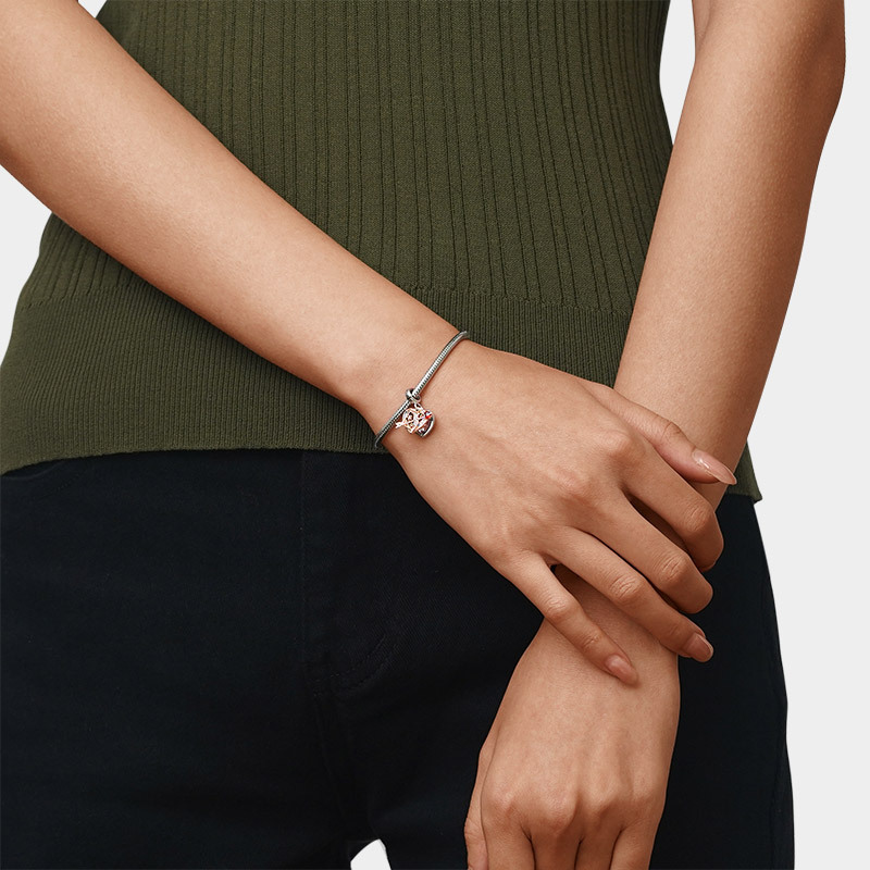 弓箭心形吊墜 image number 3