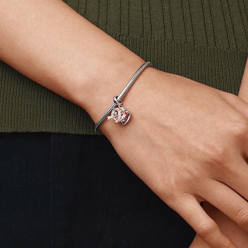 弓箭心形吊墜 image number 4