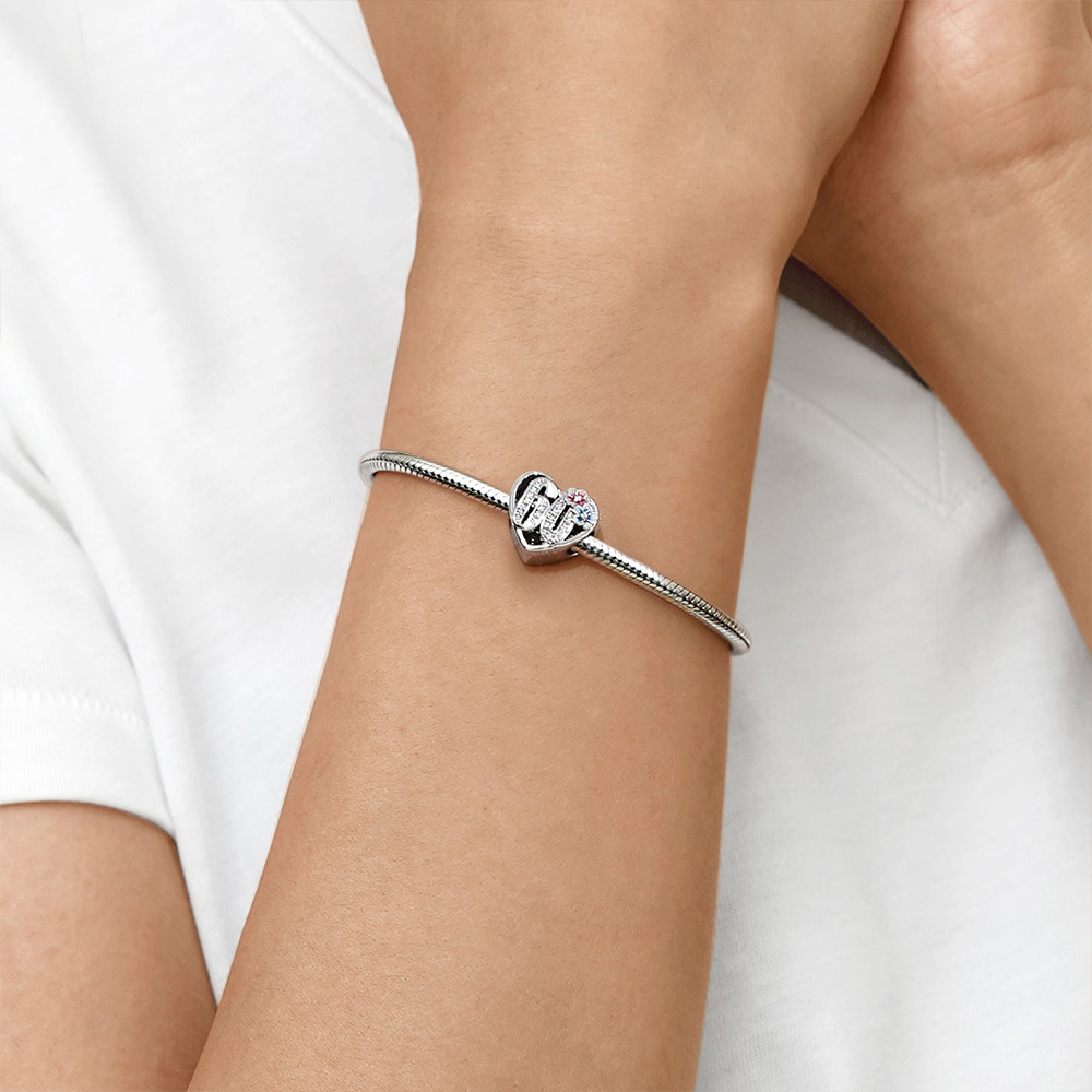 六十歲生日心形珠飾 image number 4