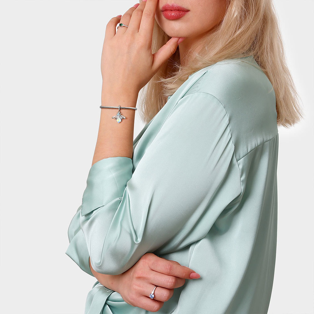 蜜蜂花朵吊墜 image number 2