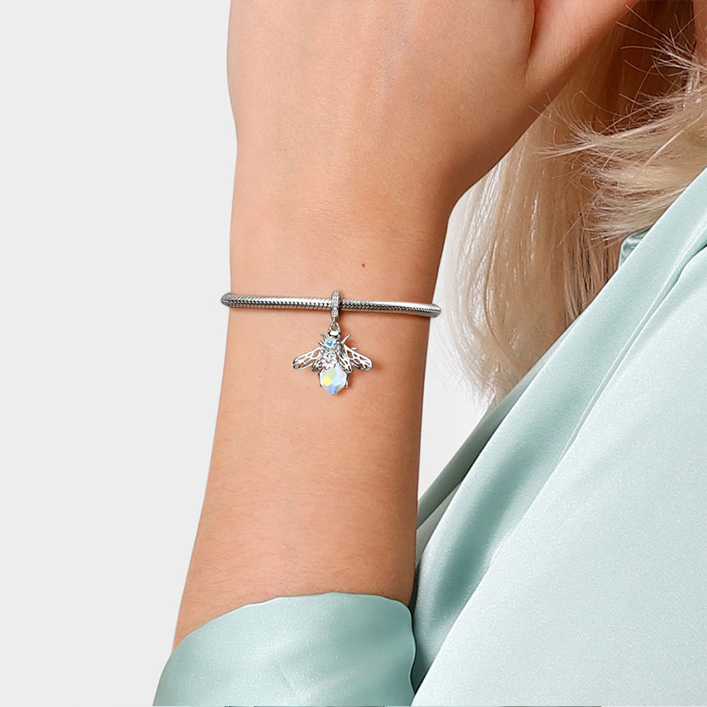 蜜蜂花朵吊墜 image number 3