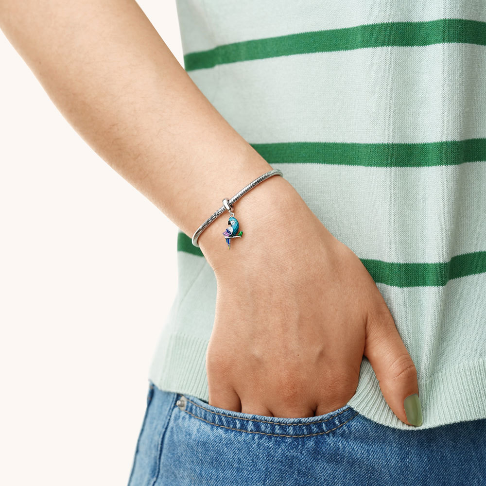 鸚鵡吊墜 image number 2