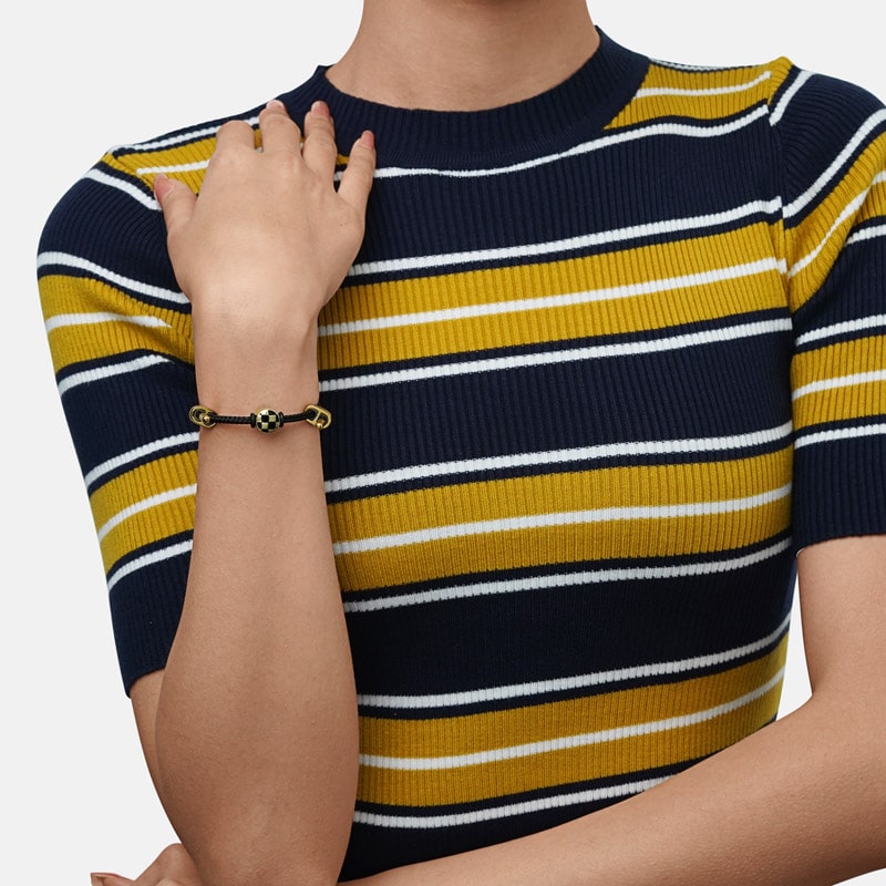 黑色基礎手鍊 image number 3