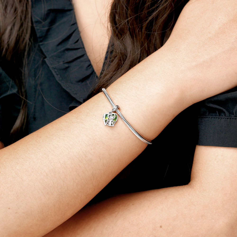 寵物愛好者腳掌照片墜飾 image number 2