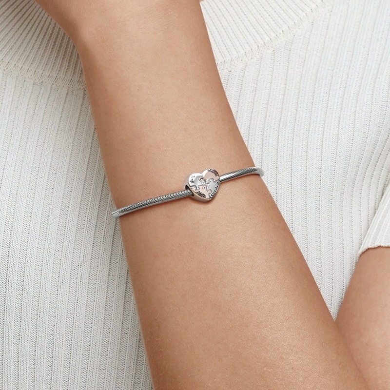 可定制照片心形珠飾 image number 2