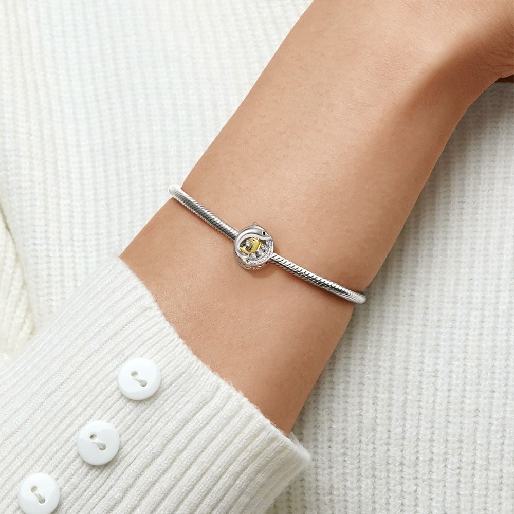 海豚照片珠飾 image number 3