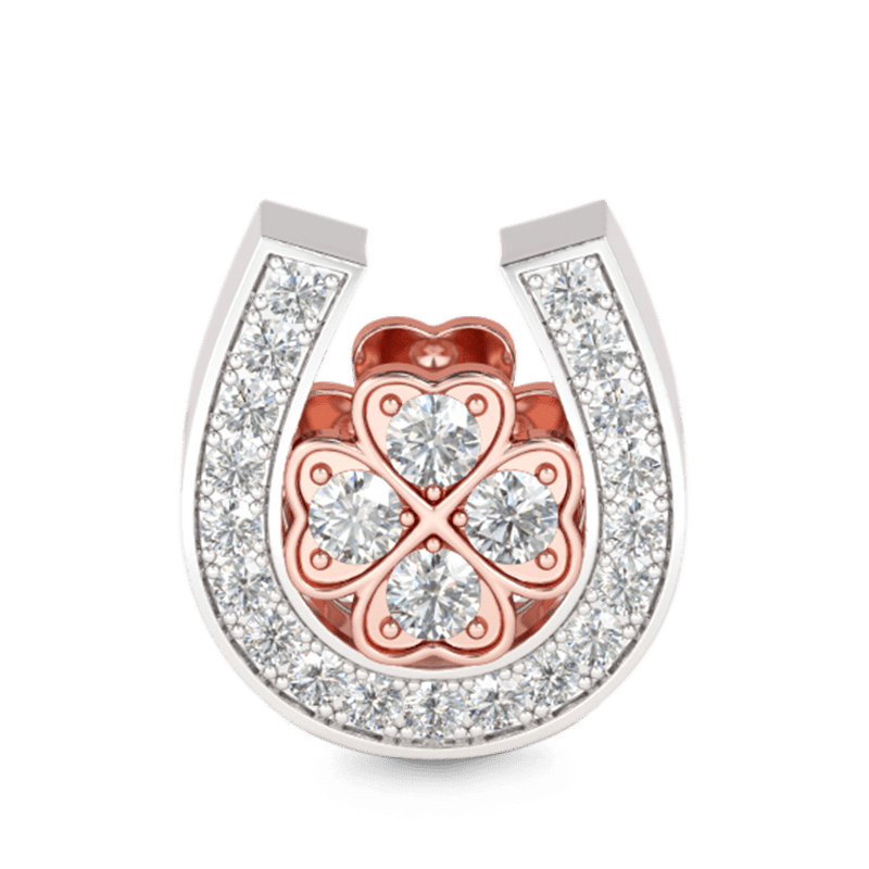 幸運馬蹄形吊飾珠 image number 0