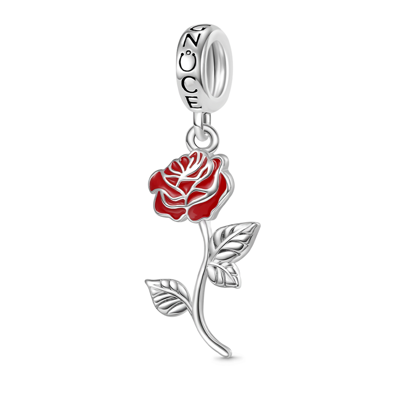 玫瑰花吊墜 image number 0
