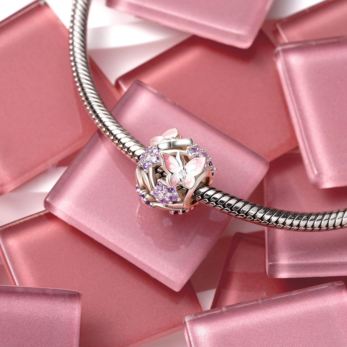 蝴蝶愛情珠飾 image number 2