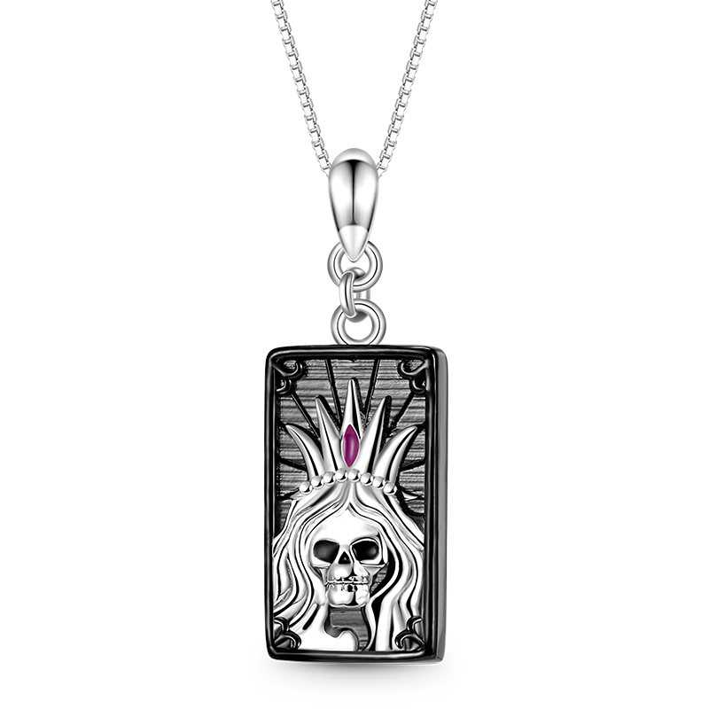 皇后塔羅牌項鍊 image number 0