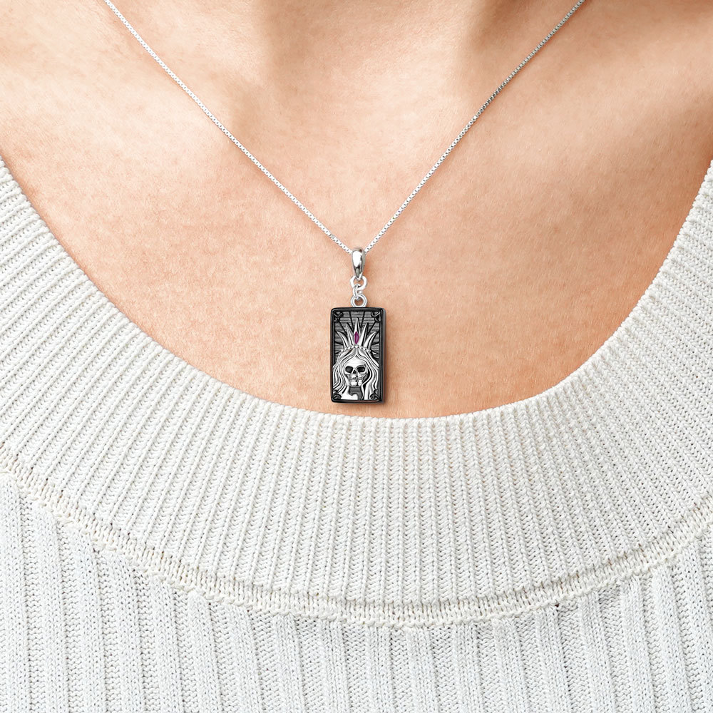 皇后塔羅牌項鍊 image number 4