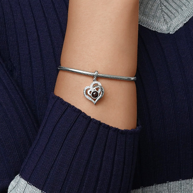 投射愛心吊墜 image number 3