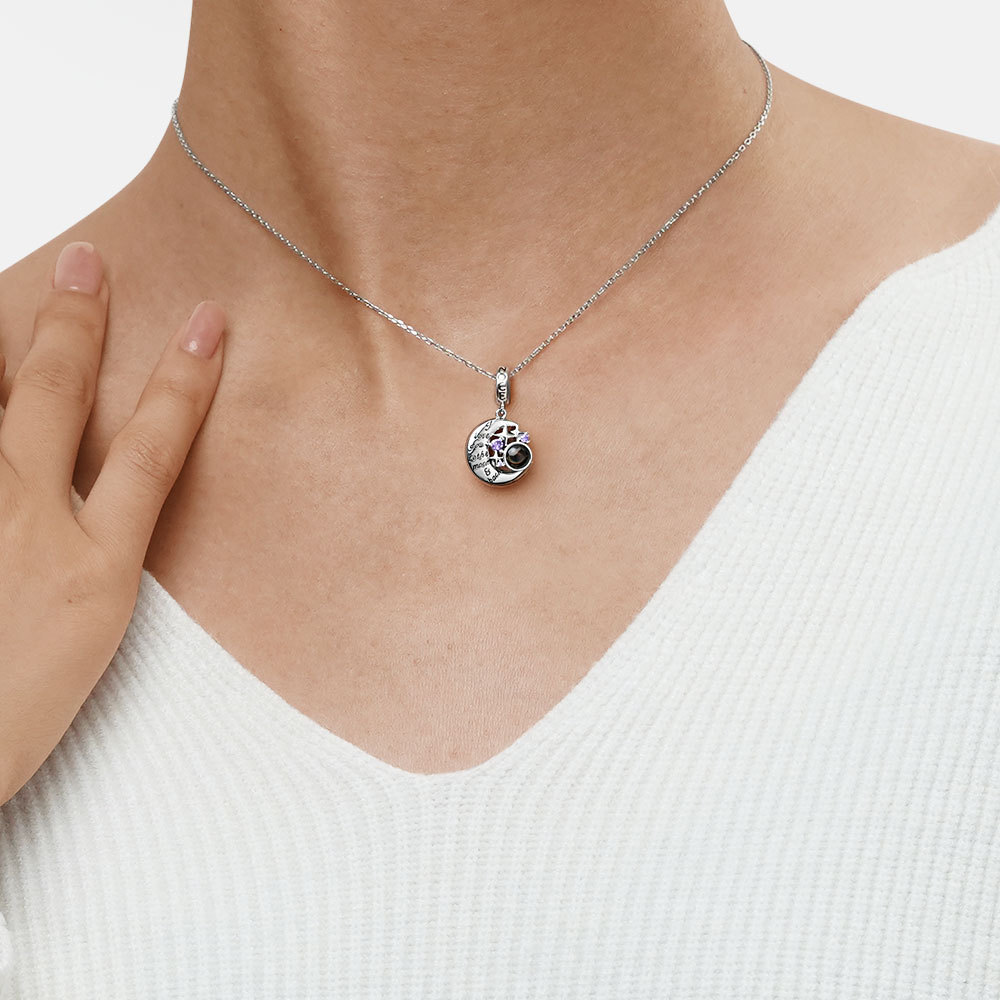 Projection Moon&Star Photo Pendant image number 2